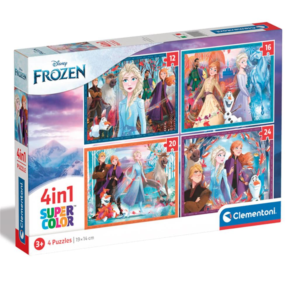 Puzzle Frozen 4in1