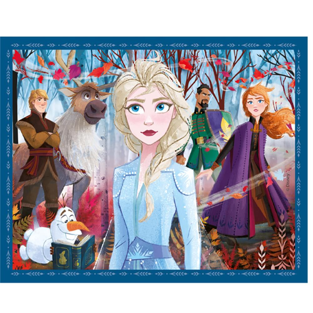 Puzzle Frozen 4in1