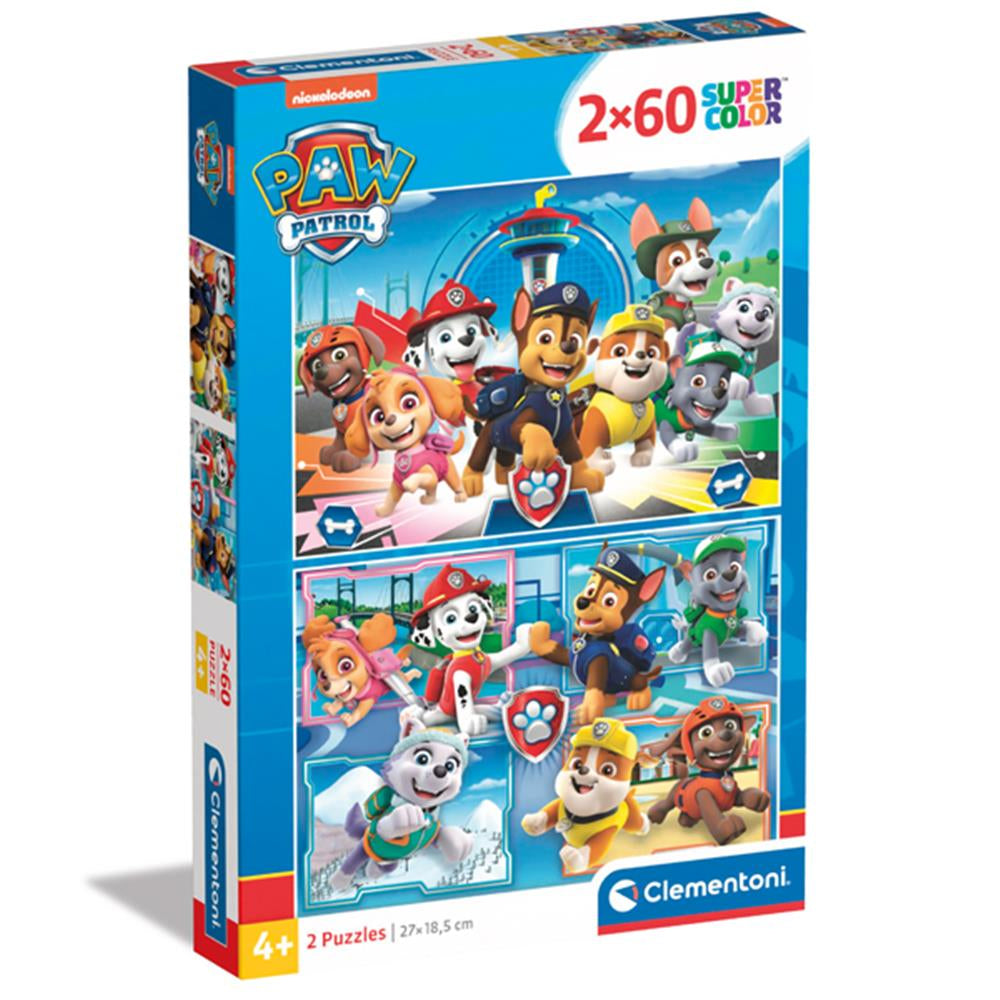 Puzzle Paw Patrol 2x60 teilig