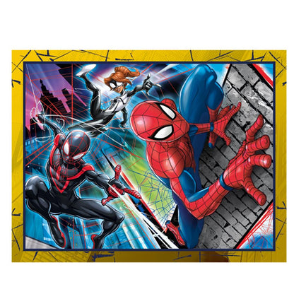 Puzzle Spiderman 4in1