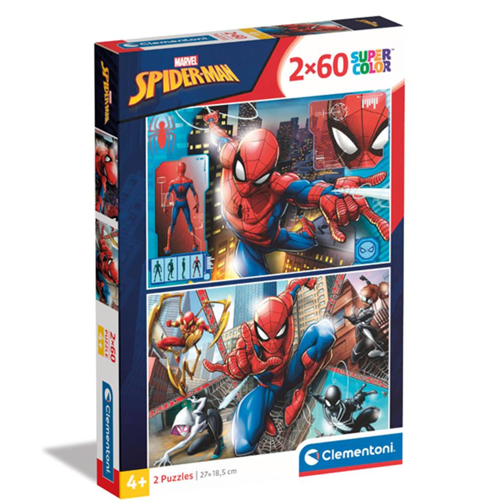 Spiderman Puzzle 2 x 60 Teile