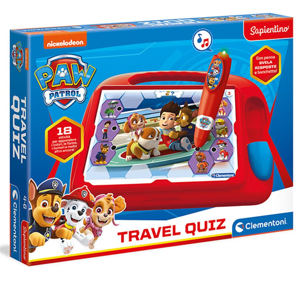 Travel Quiz Paw Patrol IT