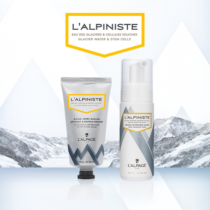 Coffret Cadeau Baume Après-Rasage + Mousse Nettoyante L'ALPINISTE