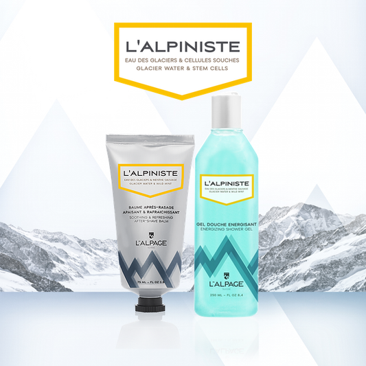 Coffret Cadeau Baume Après-Rasage + Gel Douche Energisant L'ALPINISTE