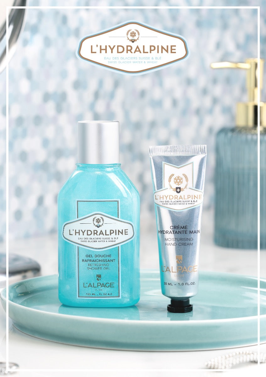 Set ou Coffret Cadeau Gel Douche 125ml + Crème Main L'HYDRALPINE