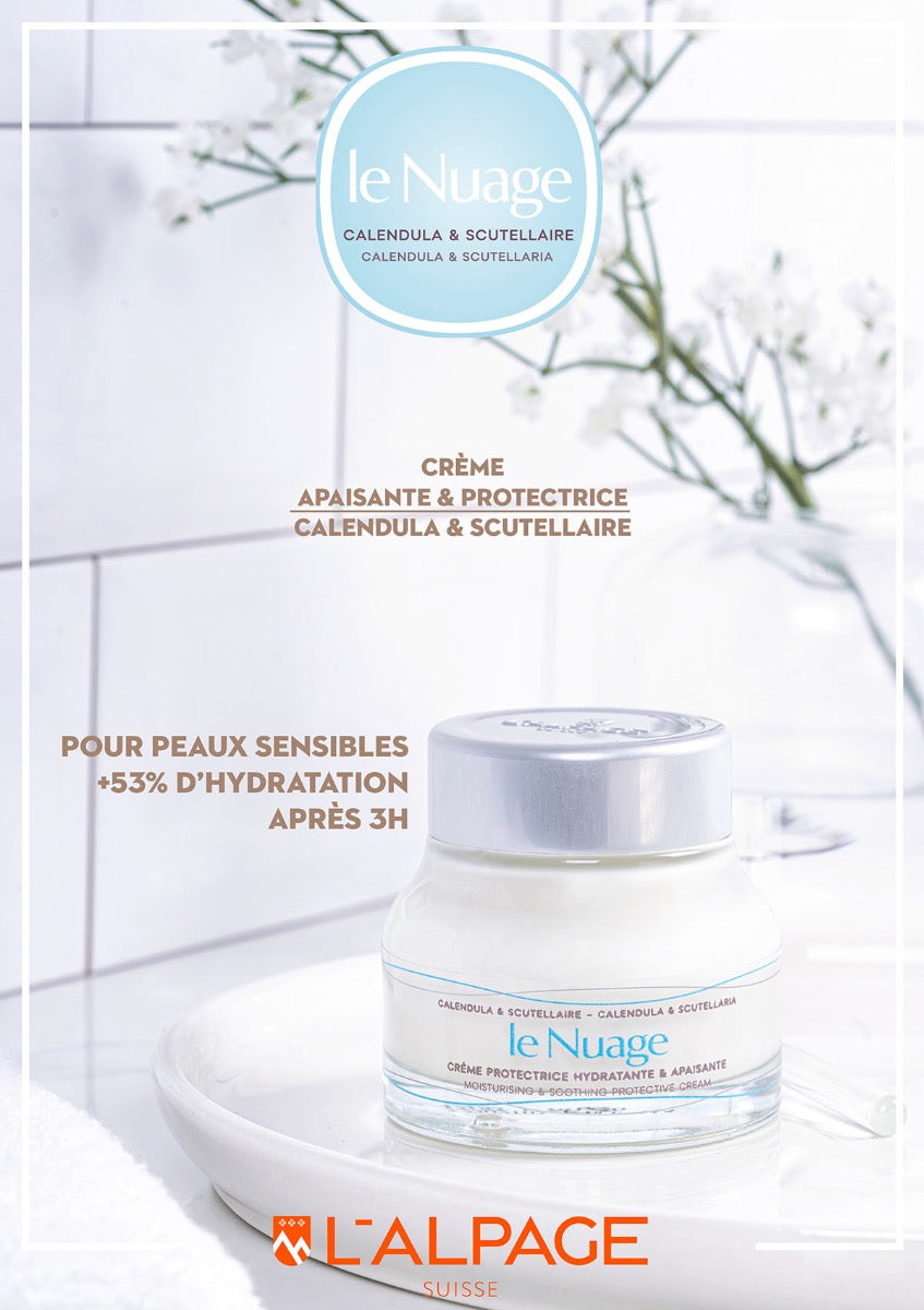Set ou Coffret Cadeau DUO Crème Apaisante + Sérum Apaisant LE NUAGE