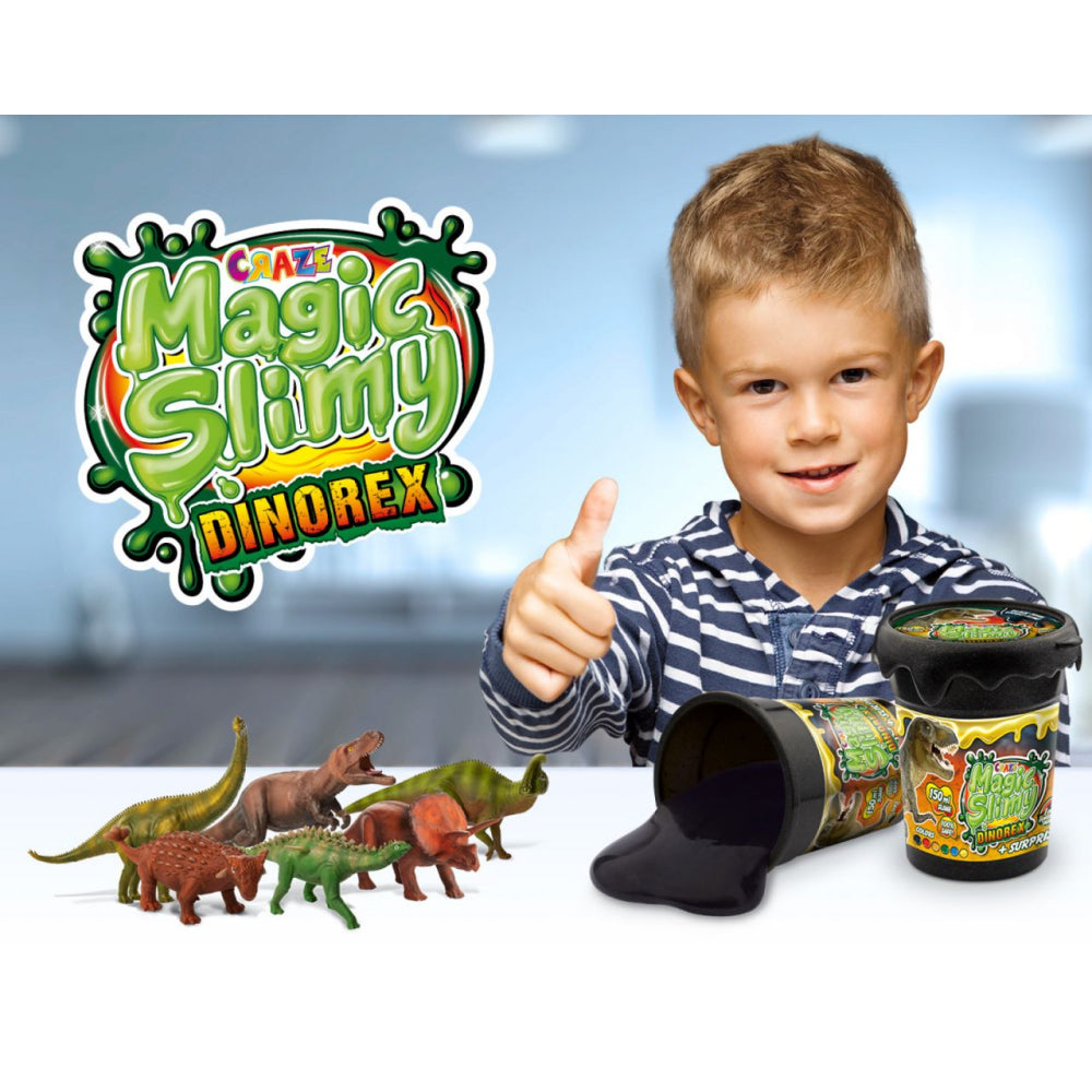 Magic Slimy mit Dinosaurier zum Sammeln