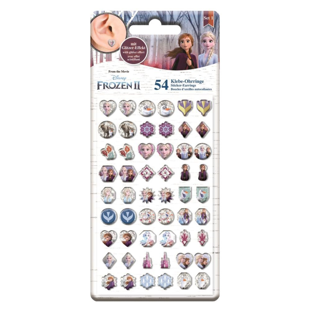 Sticker Earrings Frozen 2 Klebe-Ohrringe