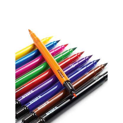 Djeco 10 pennelli in feltro classici