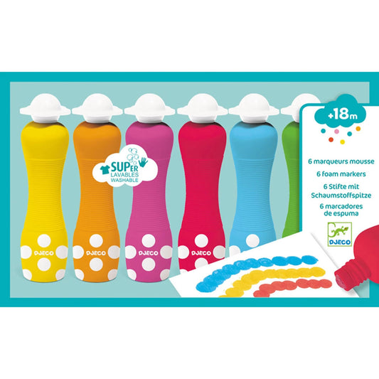 6 penne con punte in schiuma