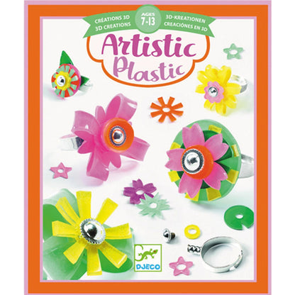 Artistic plastic Ringkollektion