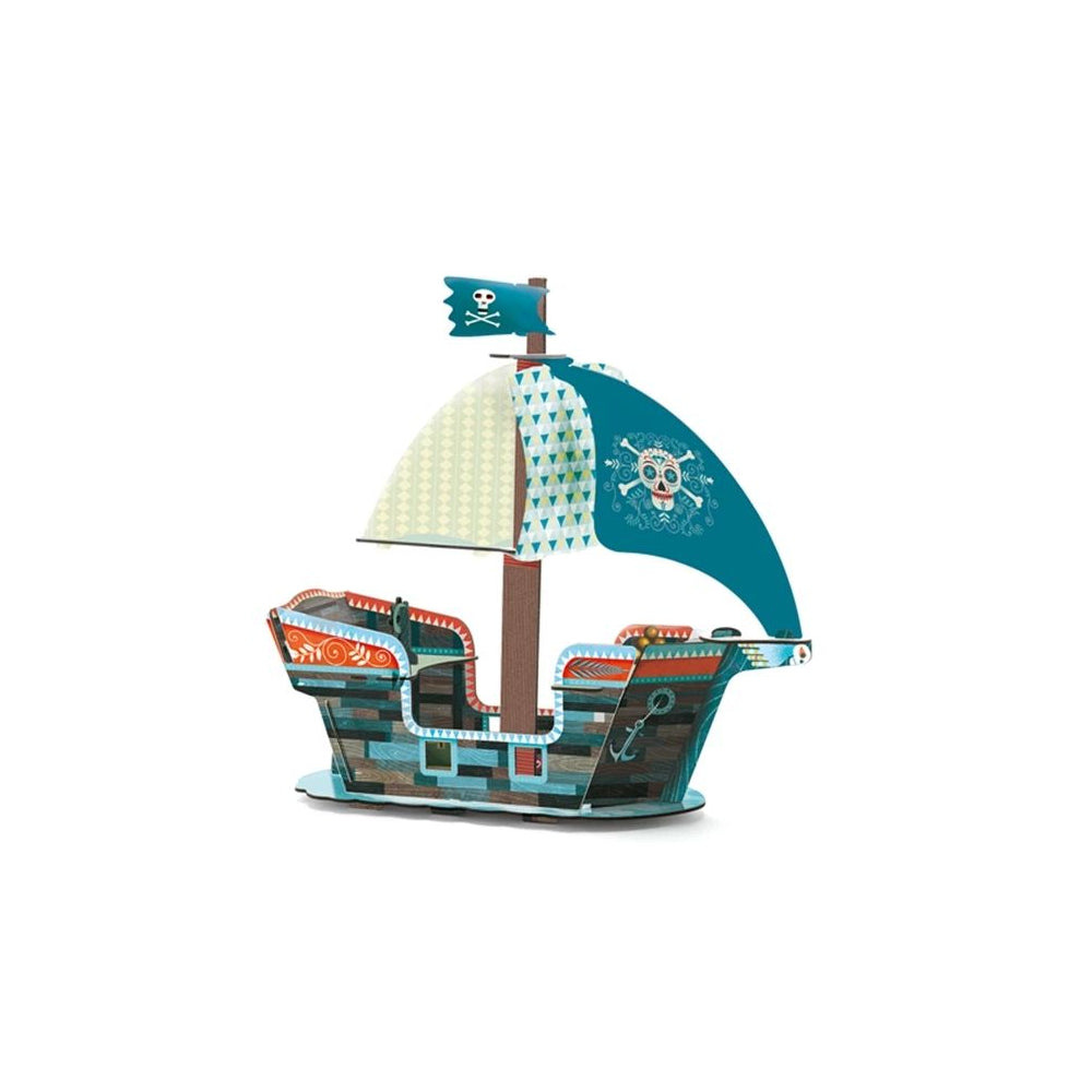 Djeco Das Piratenschiff, 3D