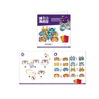 Maschere a mosaico Animali della giungla