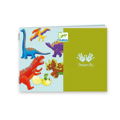 Djeco Hampelmänner zum Ausmalen Dinos