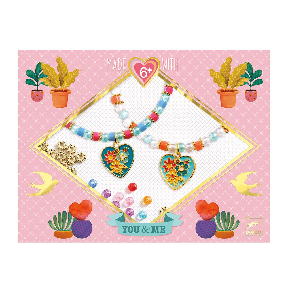 Herz zum Auffädeln YOU & ME