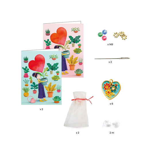 Herz zum Auffädeln YOU & ME