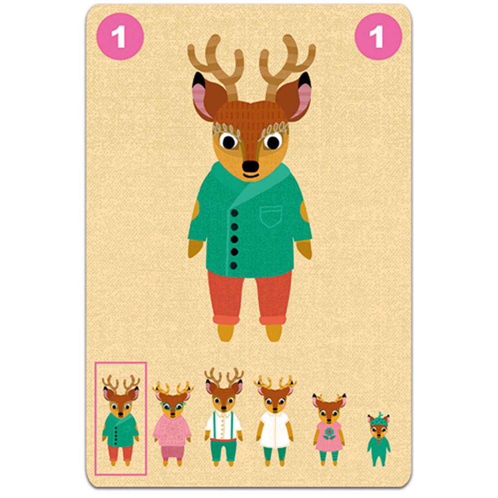 Gioco di carte Djeco Familou