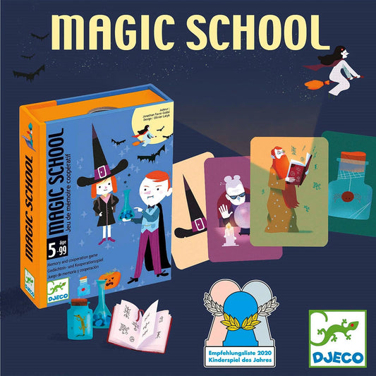 Kartenspiel Magic school