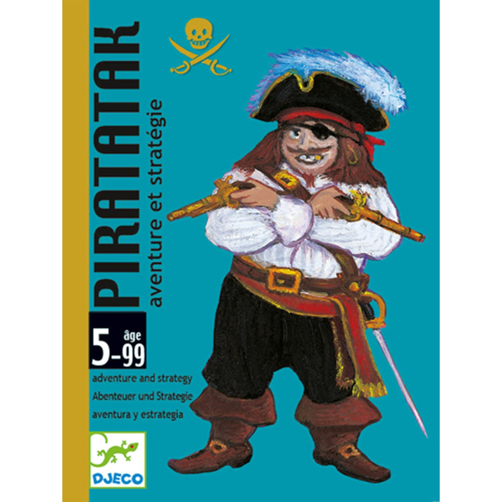 Gioco di carte Djeco Piratetak