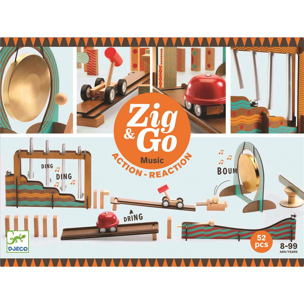 Kettenreaktionsspiel Zig & Go