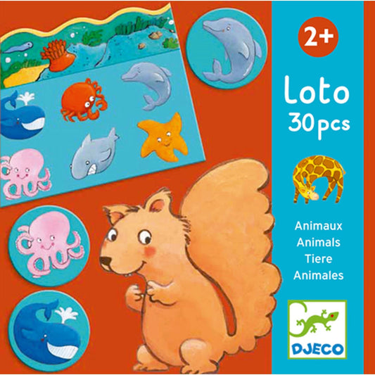 Gioco di apprendimento Djeco Lotto Animale