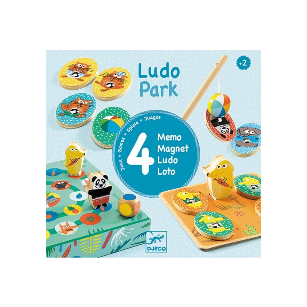 Djeco Ludo Park (4 Spiele)