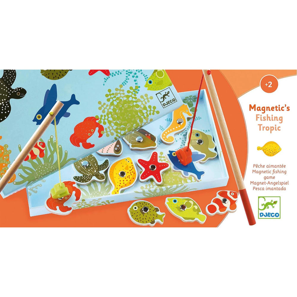Gioco magnetico Djeco Fishing Tropic