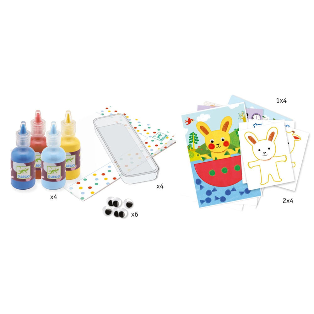 Djeco Malen mit Schwamm Doudou