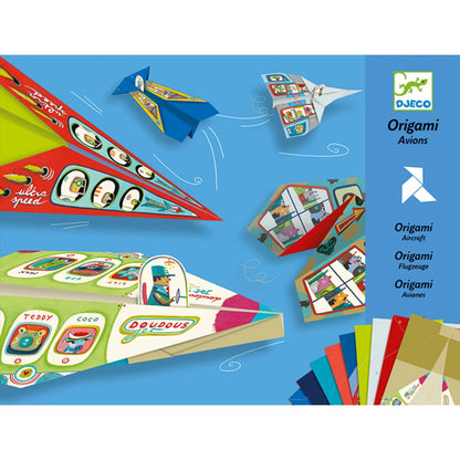 Aeroplani origami Djeco