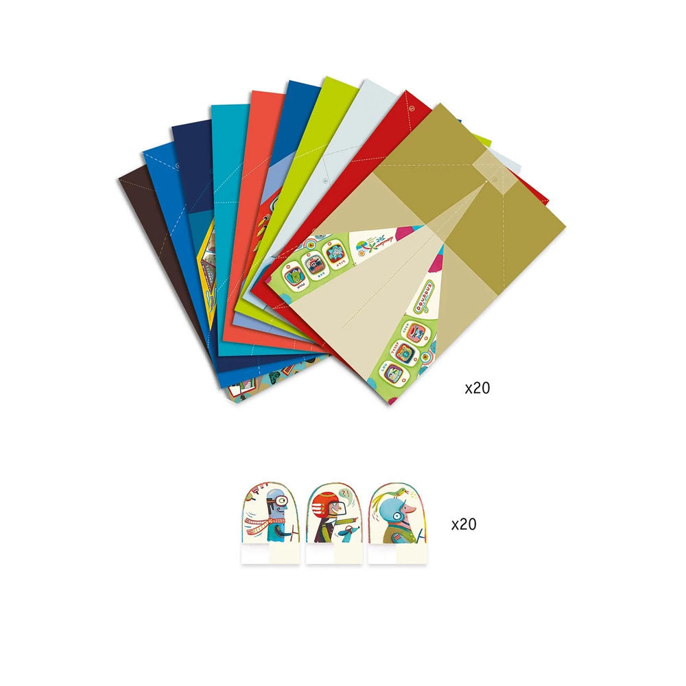 Aeroplani origami Djeco