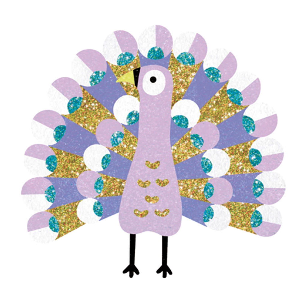 Djeco Sand Pictures Uccelli colorati