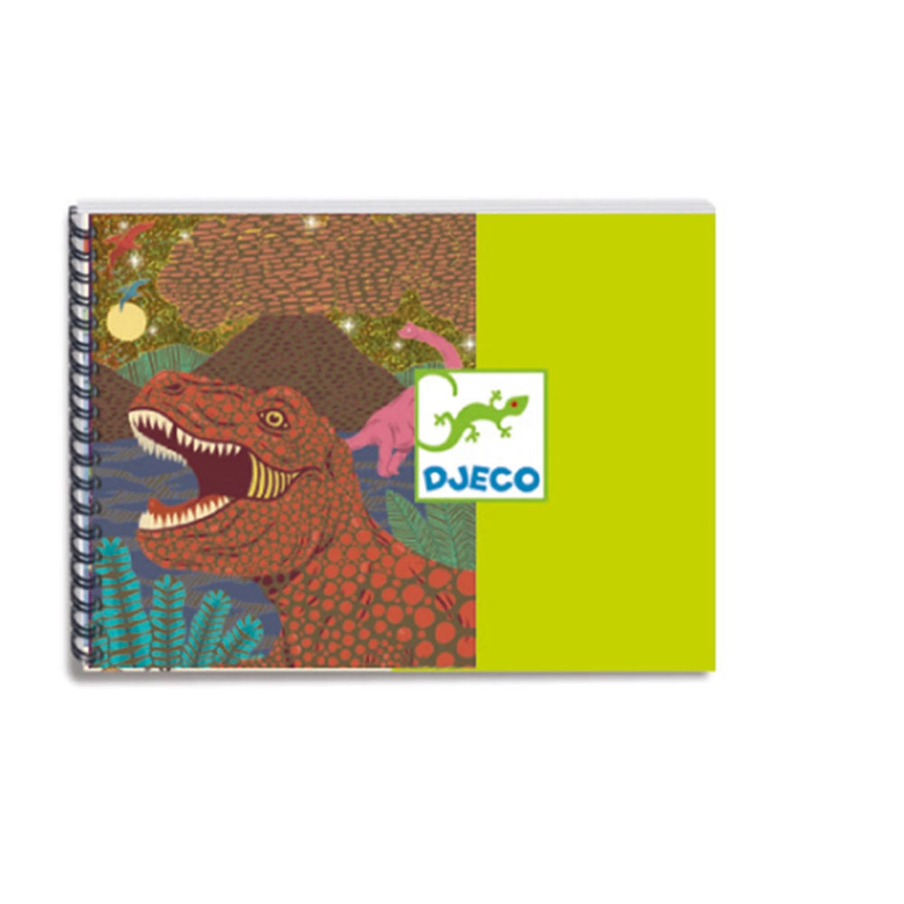 Djeco Scratchbilder Dinosaurier