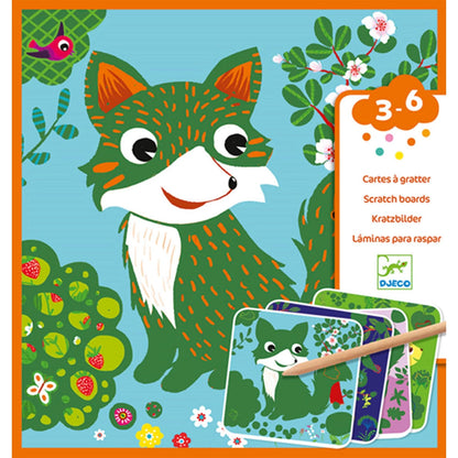 Scratchbilder Waldtiere