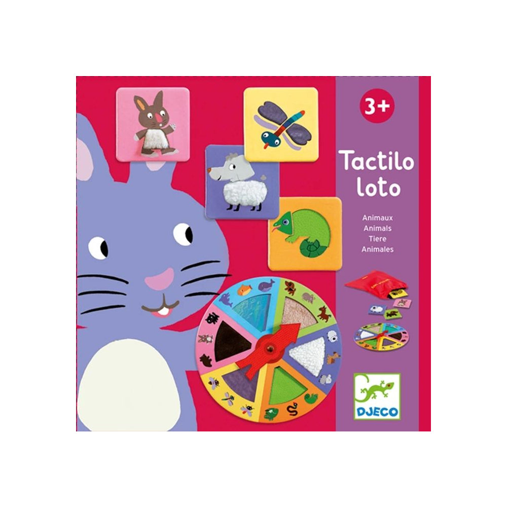 Djeco Tactilo Lotto Tiere