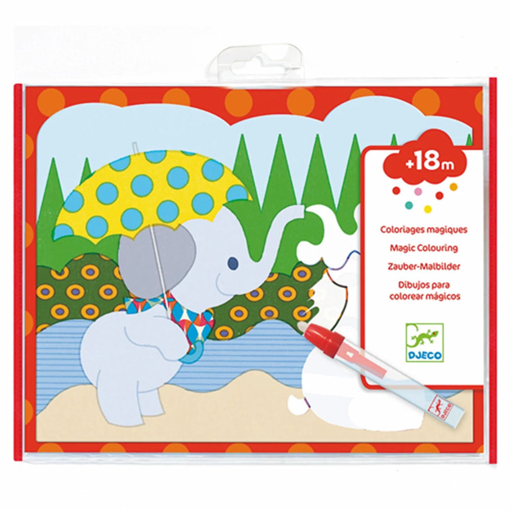 Wassermalen Draussen verstecken