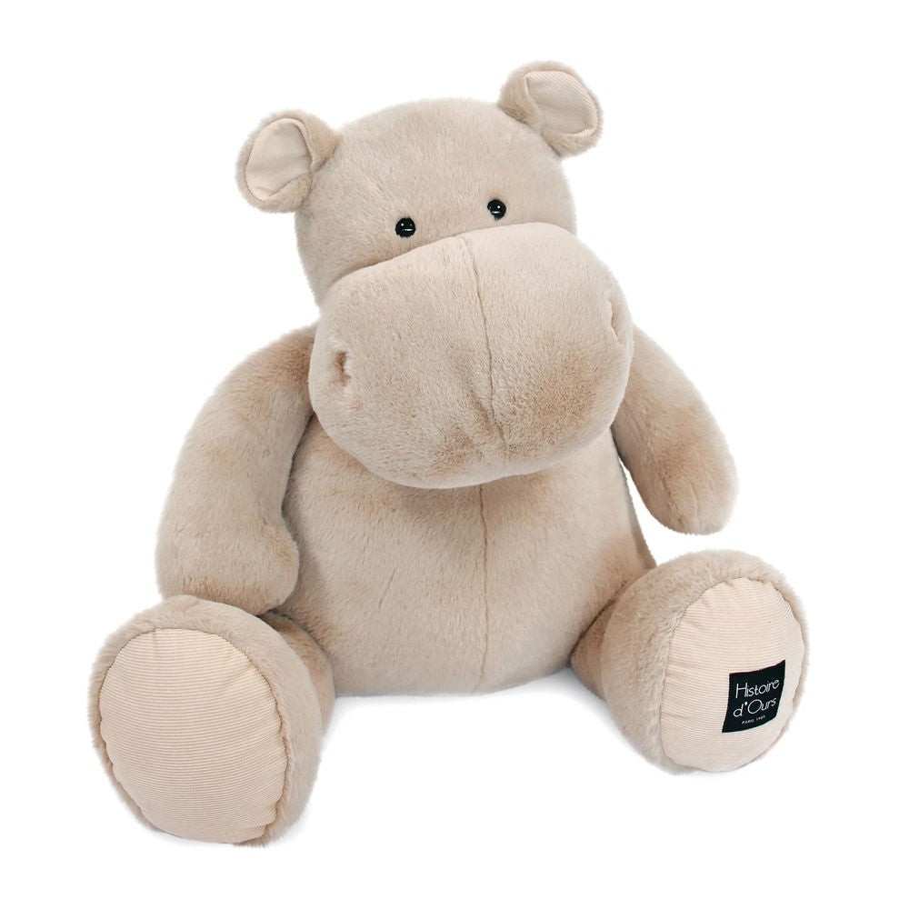 Hippo, beige 85cm