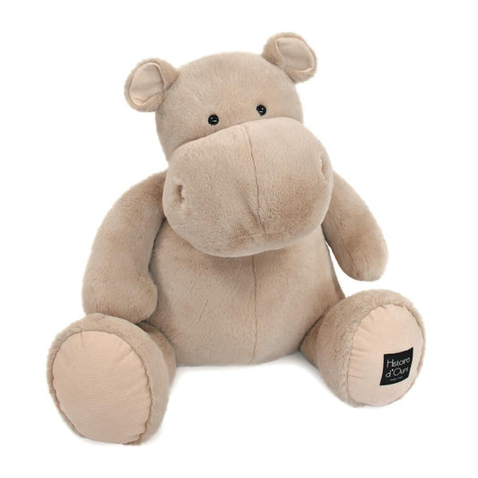 Hippo, beige 85cm