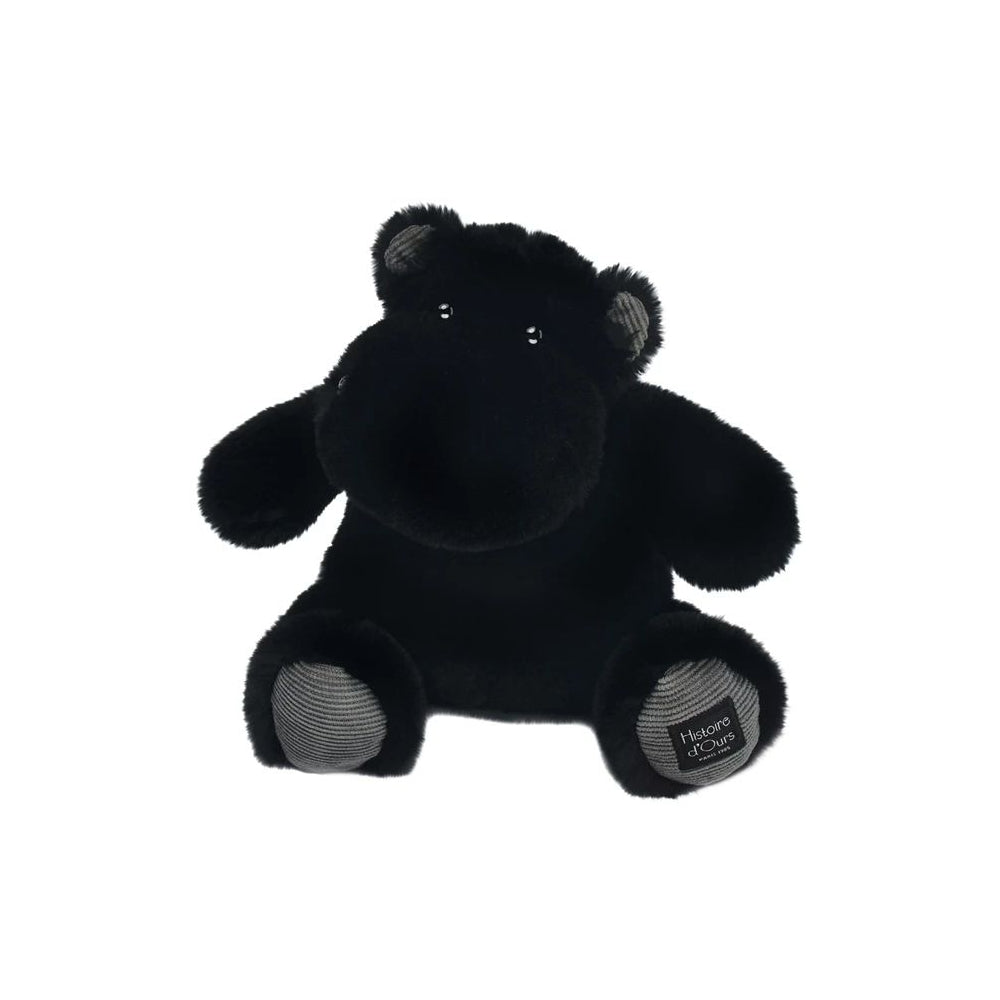 Hippo, schwarz 25cm