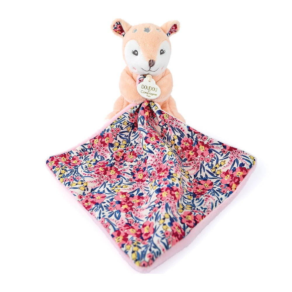 Rehkitz mit Schmusetuch 12cm