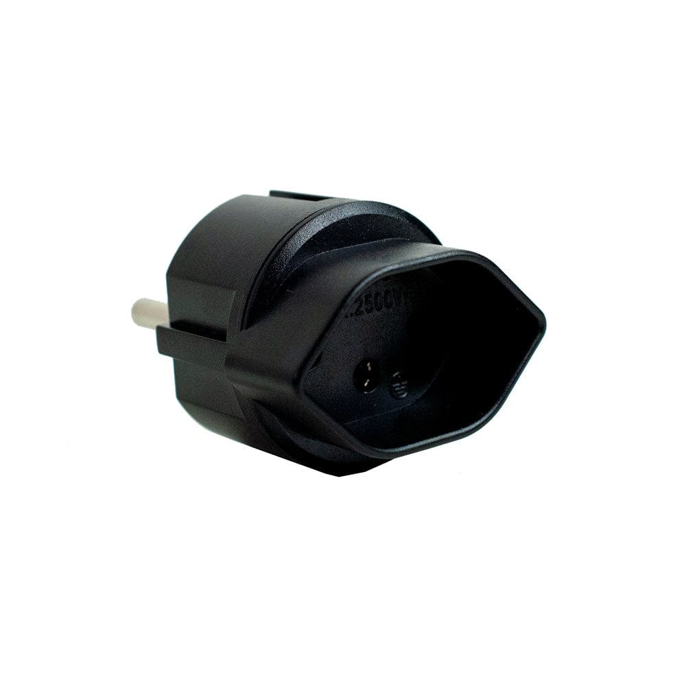 Steckdosenadapter Schuko auf Schweizer Stecker Typ 13
