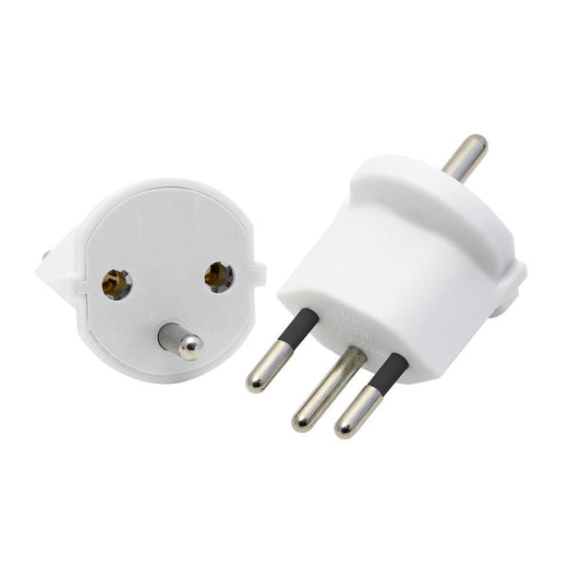 DE-zu-CH Stecker Fix-Adapter (Schuko)
