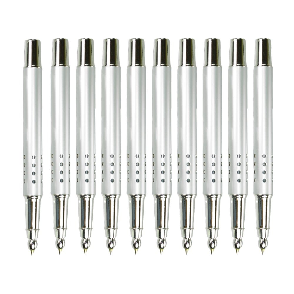 Starlight Rollerball 10er Set – Metall, 13,5 cm, schwarz schreibend