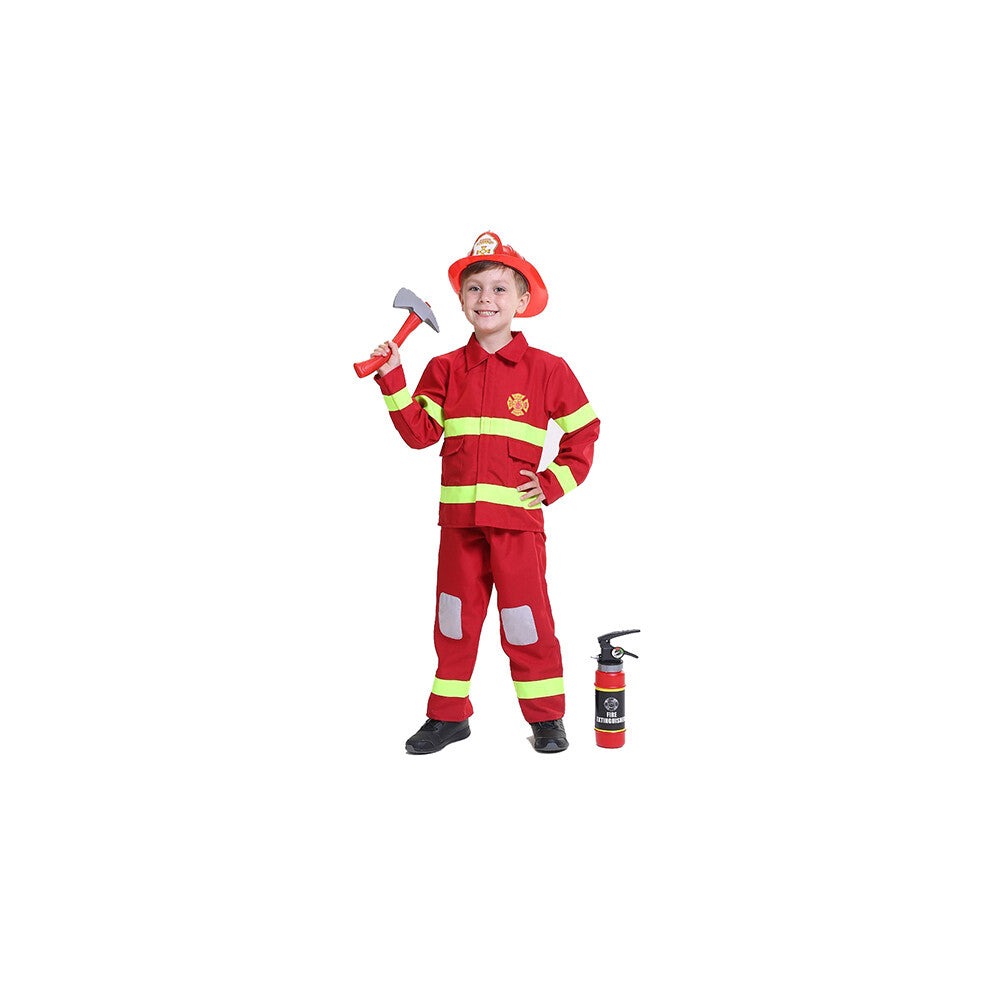 Feuerwehrmann mit Helm