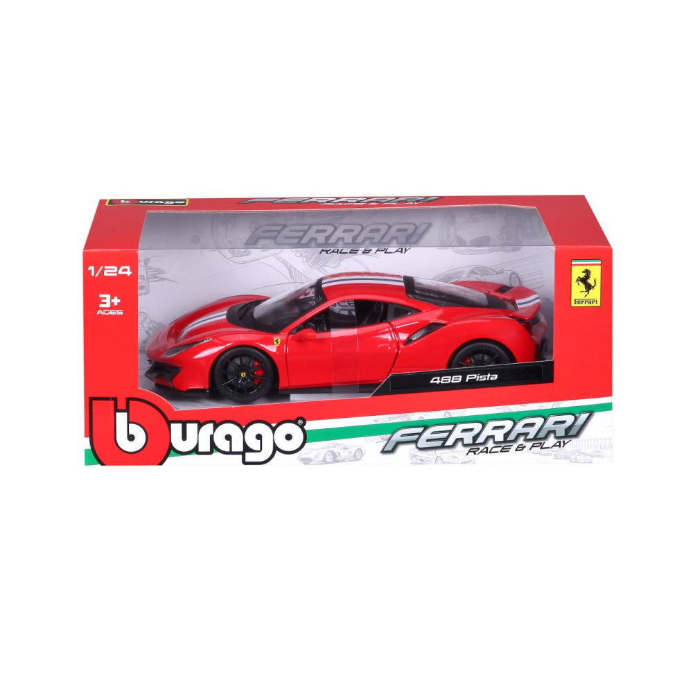 Ferrari R&P 488 Pista 1:24 rot