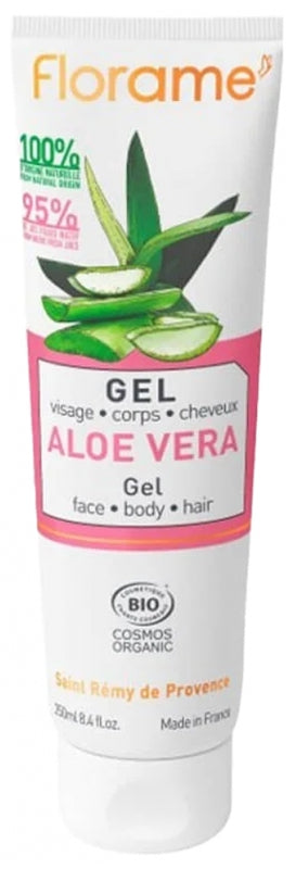 FLORAME - Aloe Vera Gel Organic 250ml - Refresh & Hydrate Your Skin! 🌿💧