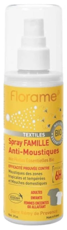 FLORAME - Florame Family Anti-Mosquito Spray 90 ml - Stay Bite-Free & Enjoy the Outdoors! 🦟🌿