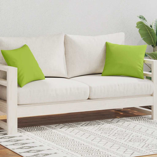 Gartenkissen 2 Stk. 45 x 45 cm Apfelgrün - Zierkissen - Speedjust Schweiz