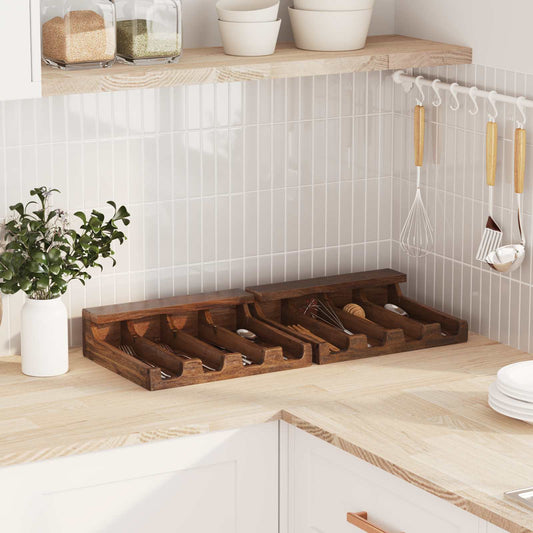 Gehäuse Braun 36 x 30 x 10 cm Massives Mahagoni Holz - Speedjust Schweiz