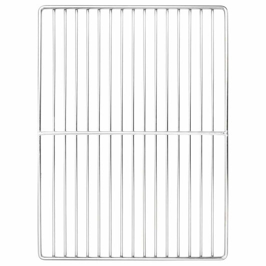 Grillrost Silber 40 x 30 cm Edelstahl - Speedjust Schweiz