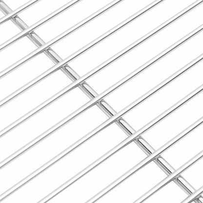 Grillrost Silber 67 x 40 cm Edelstahl - Speedjust Schweiz